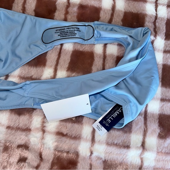 NWT Swimsuits for All Light Blue Smooth Bikini Bottom | 1XL - Picture 3 of 3
